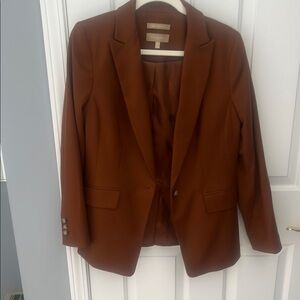 Talbots Rust-Brown Women's Tailored Blazer